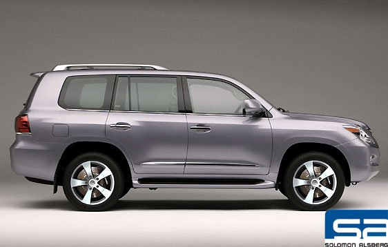 фото Lexus LX570 диски кованые solomon alsberg