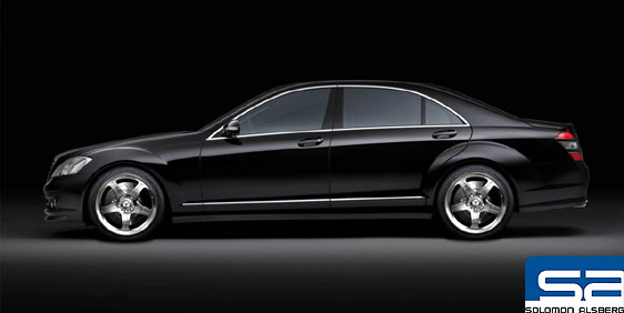 Mercedes E Class кованые колесные диски Solomon Alsberg